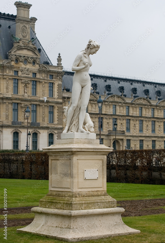 Nymphe Statue, Paris, France