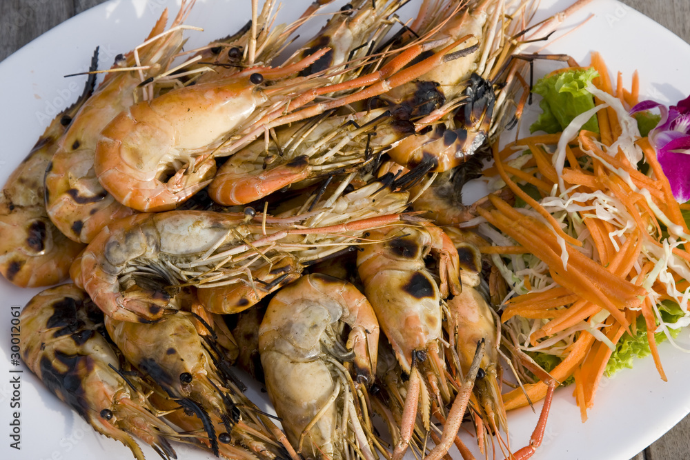 Boiled shrimp Boiled shrimp