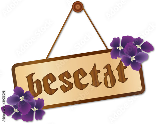 Schild besetzt