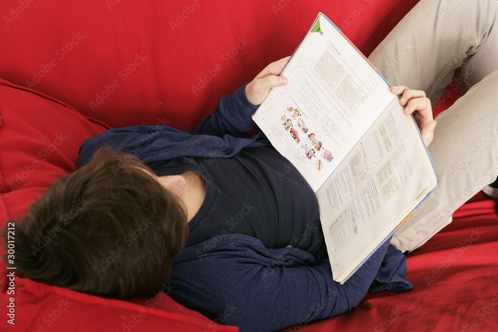 Fototapeta premium beim lesen