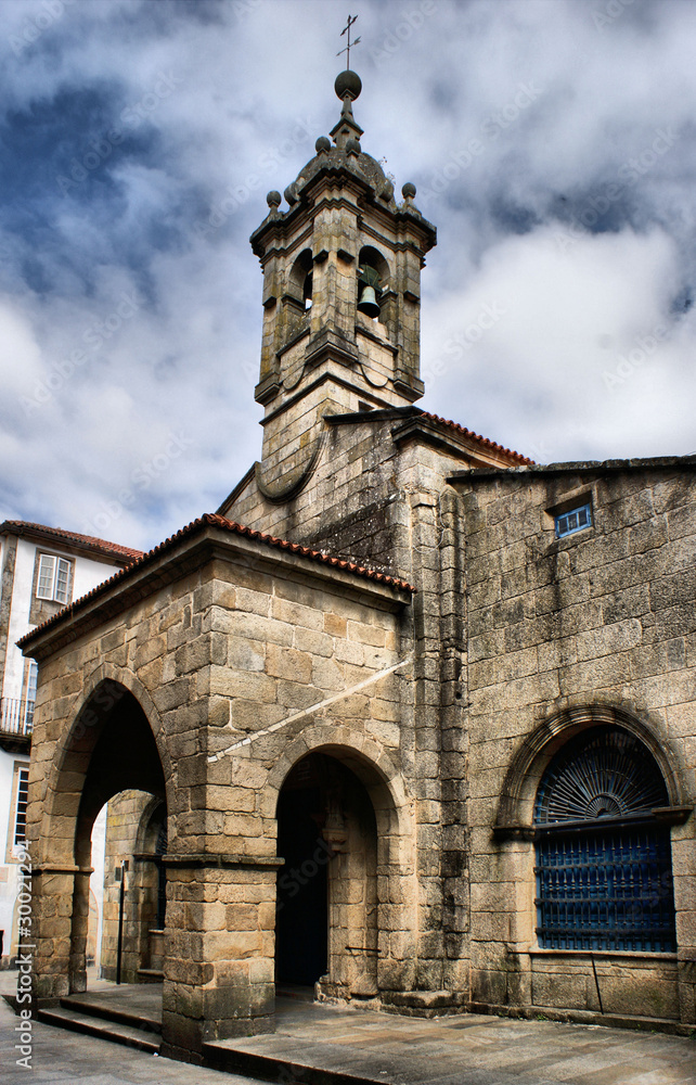 Santa Maria Salome church in Santiago de Compostela, Spain