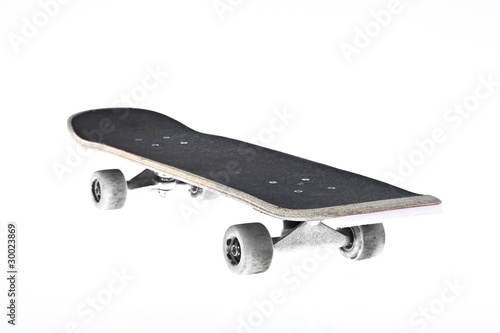 skateboard isolated with a clipping path