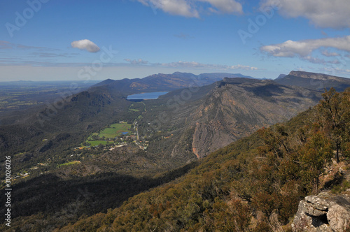 View from the Boroka Lookout in the Grampians National Park
