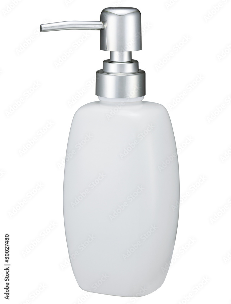 Isolated soap dispenser Isolated soap dispenser
