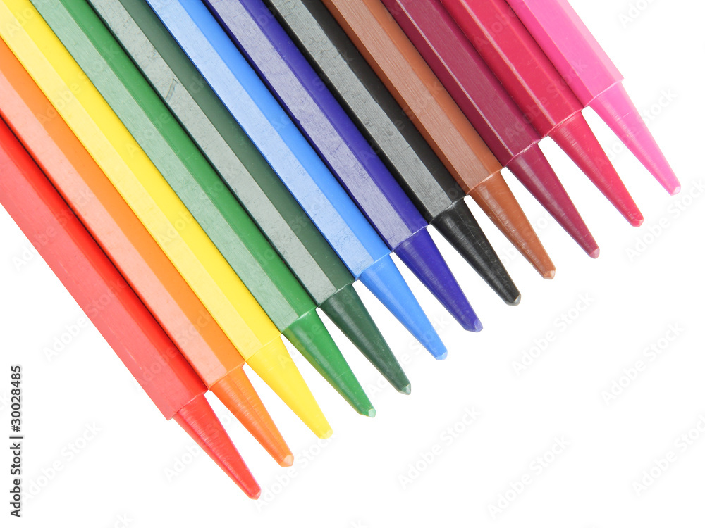 Fototapeta premium color crayons