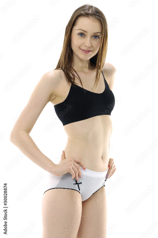 Young Girl Underwear Stock Photo 59450113