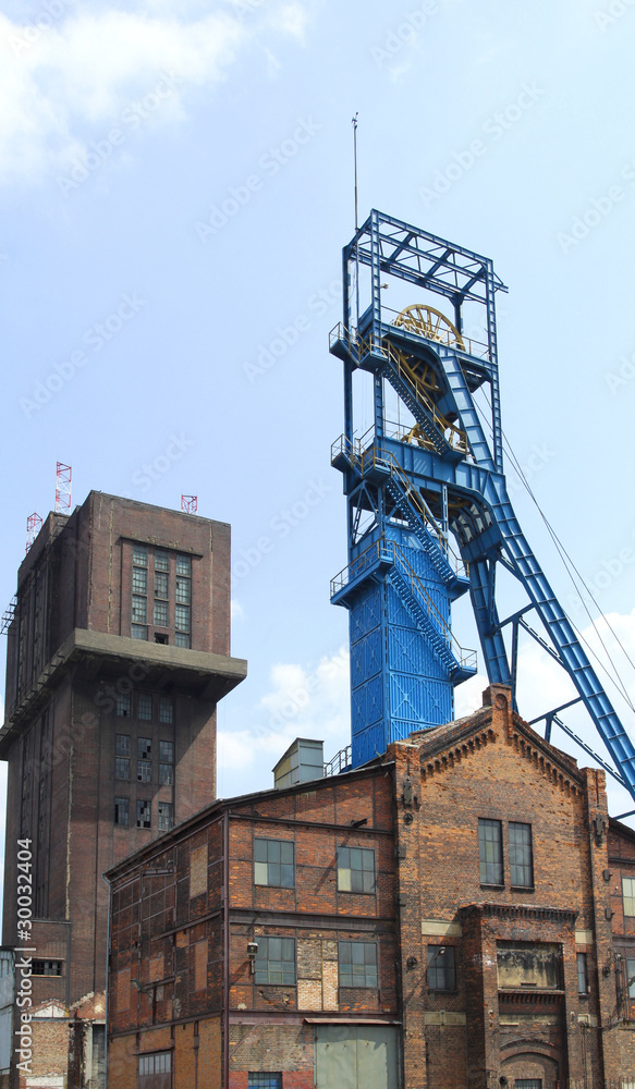 Fototapeta premium Coal mine shaft