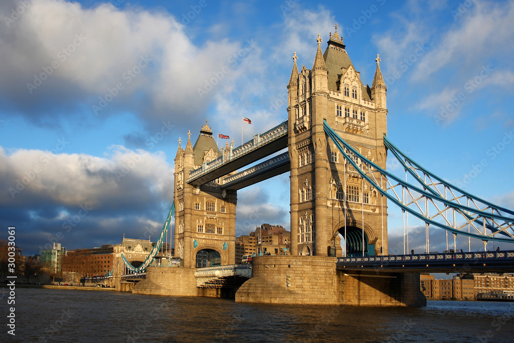 Naklejka premium Famous Tower Bridge, London, UK