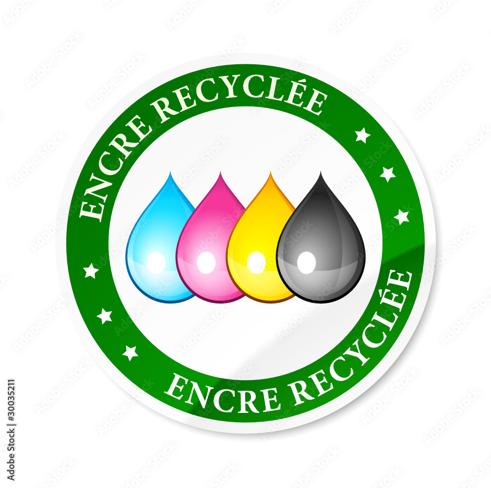 encre imprimante recyclage