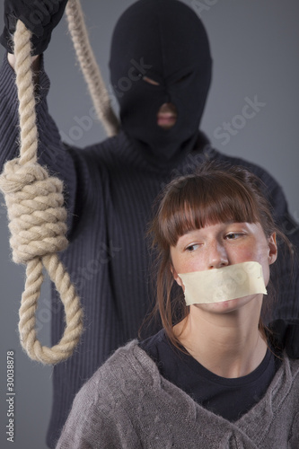 фотографія hangman and victim