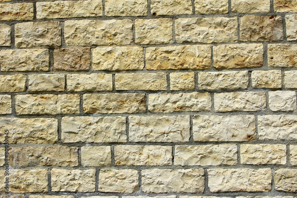 Fototapeta premium Kalksteinmauer