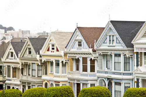 Häuser San Francisco viktorianischer Stil