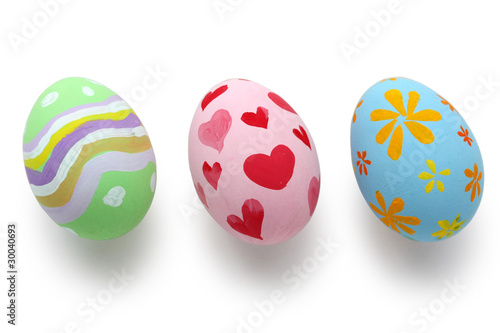 hand painted easter eggs