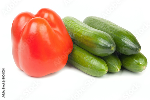 Ripe vegetables