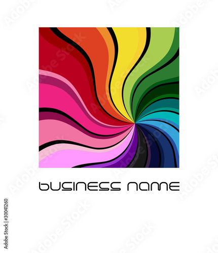 Vector combination of colors and black