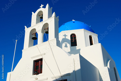 greece blue church