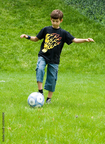 boy with ball