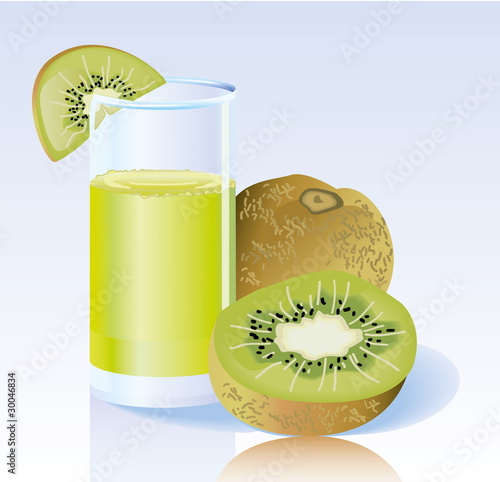 Fresh Kiwi Juice