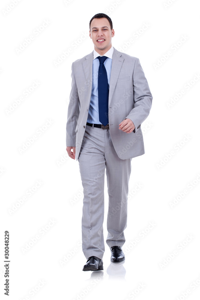 walking businessman walking businessman
