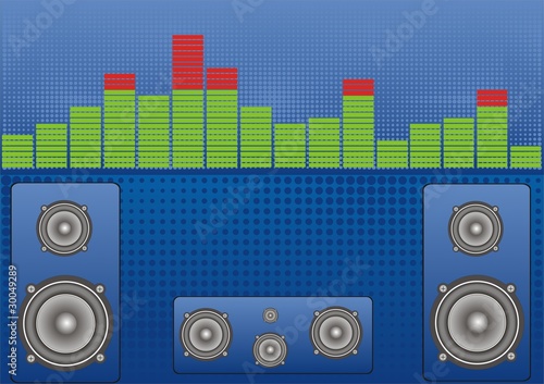 banner sound level and speakers