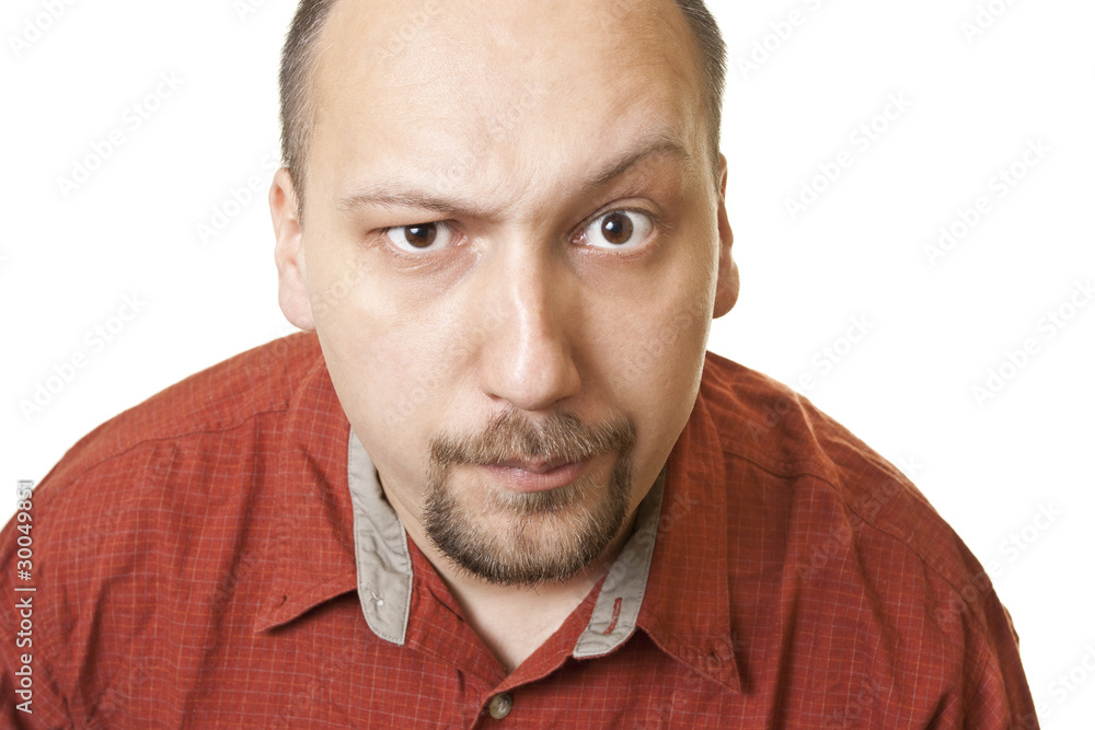 Obraz premium excited young man