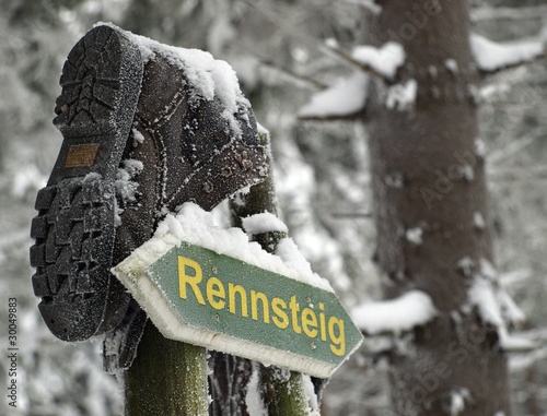 Rennsteig-Schild photo