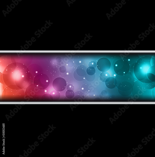 abstract background with bokeh effect