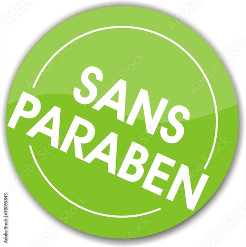bouton sans paraben