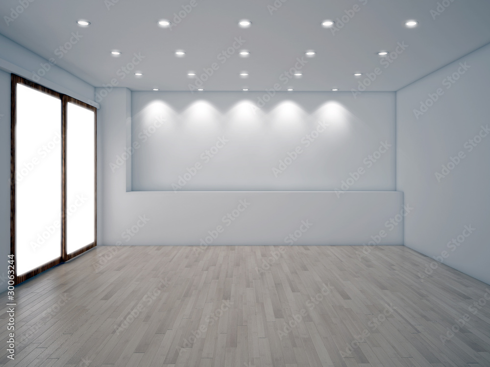 Obraz premium Interno vuoto chiaro