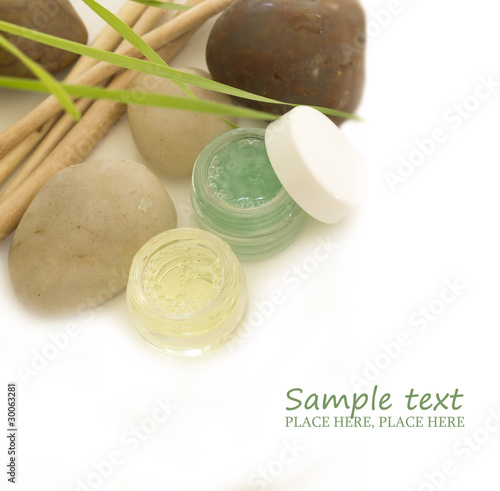 spa arrangment with the place for your text