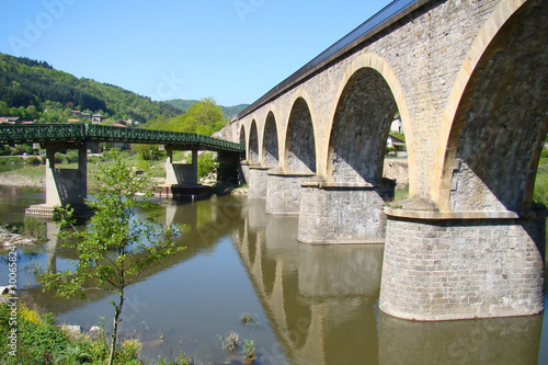 Tableau sur toile Ponts sur la Loire, à Chamalières-sur-Loire (Haute-Loire)