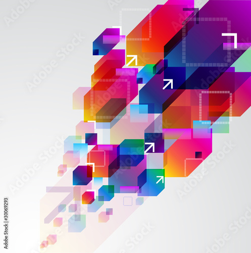 Bright abstract background