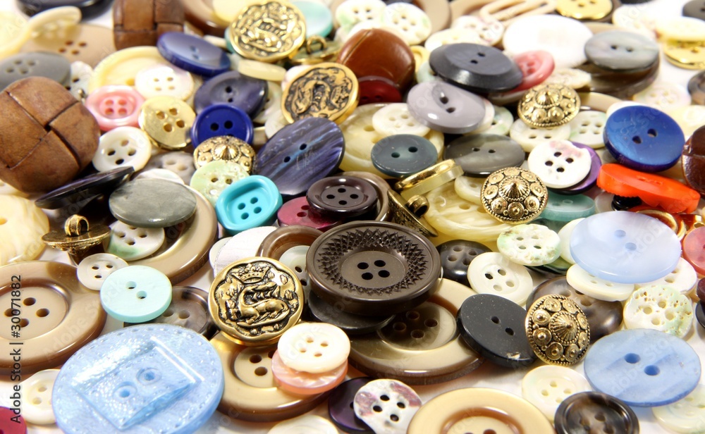 Obraz premium assortiment de boutons