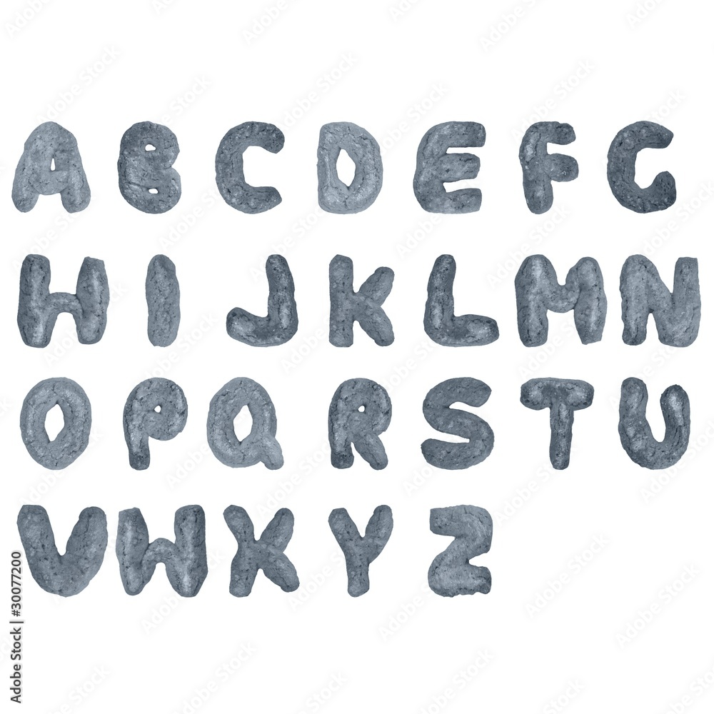 British alphabet letters British alphabet letters