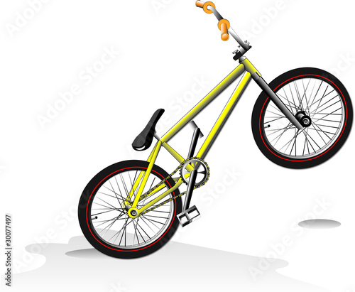 Stunt bike.