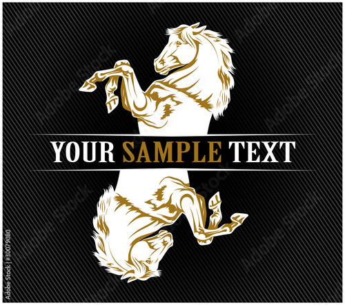 mustang horse icon