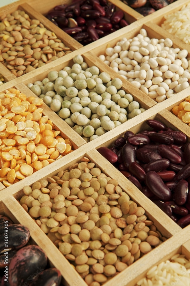 Leguminous collection.