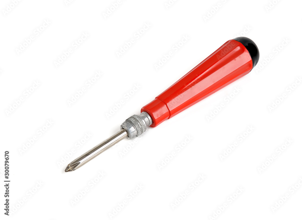 Screwdriver on white background Screwdriver on white background