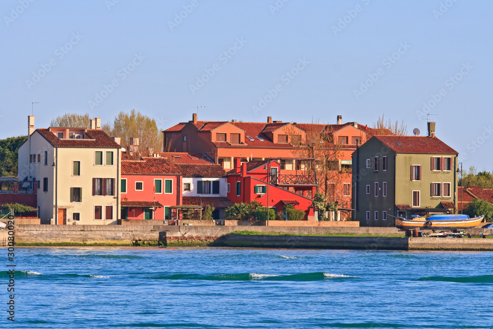 residence zone in Lido Island Venice Itlay
