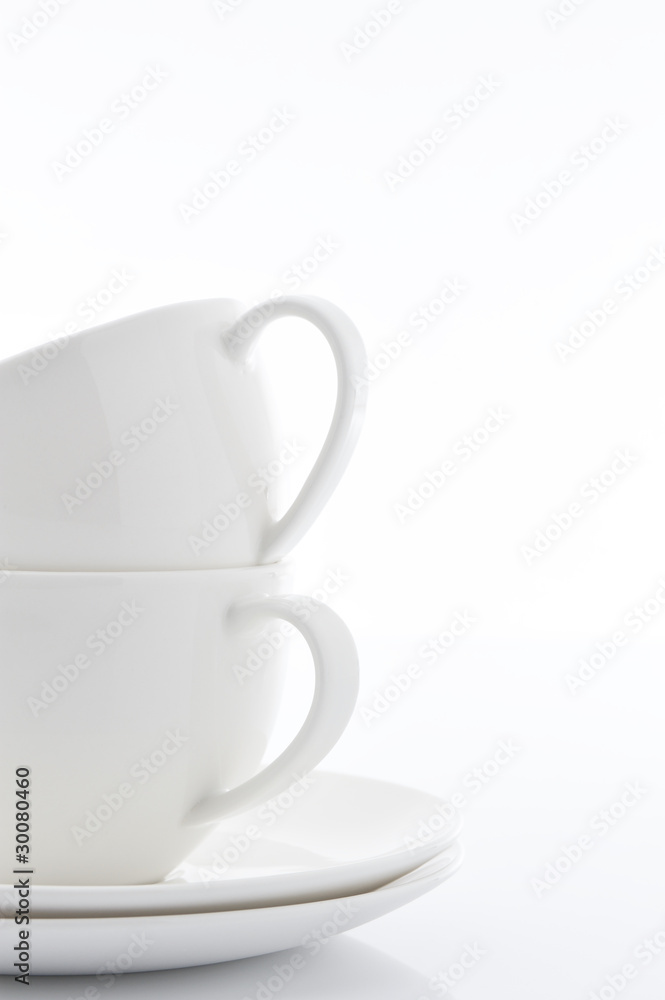 白いコーヒーカップ 白いコーヒーカップ