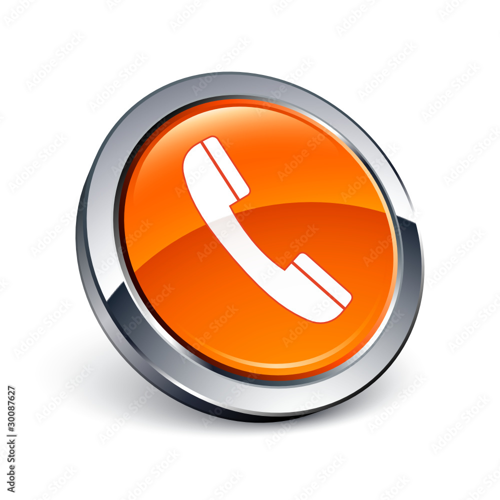 icône bouton internet téléphone