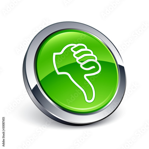icône bouton internet pouce bas