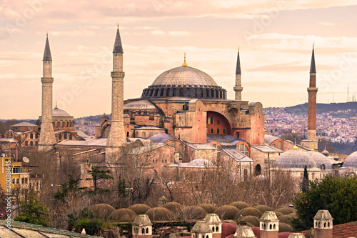 Hagia Sophia mosque, Istanbul, Turkey. photo