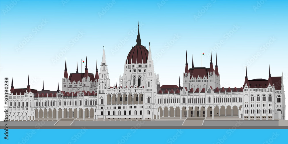 Fototapeta premium Hungarian parliament