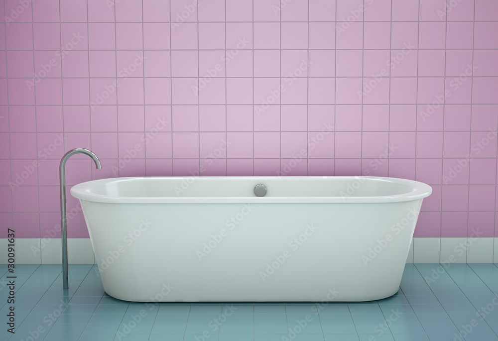 Naklejka premium Bathtub