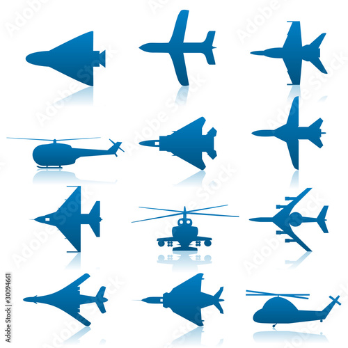 Aircraft icons