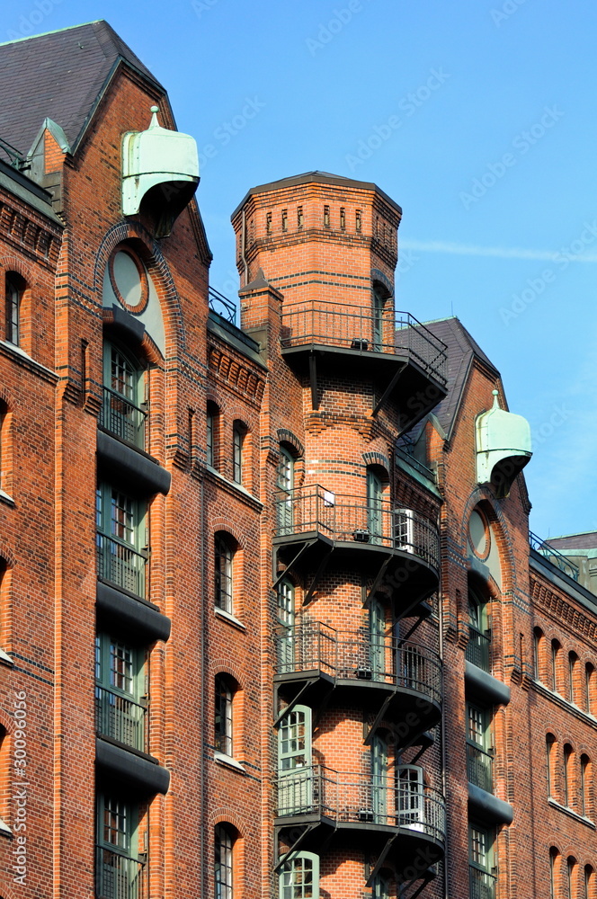 Fototapeta premium Hamburger Speicherstadt
