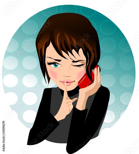 rozmowa telefoniczna.