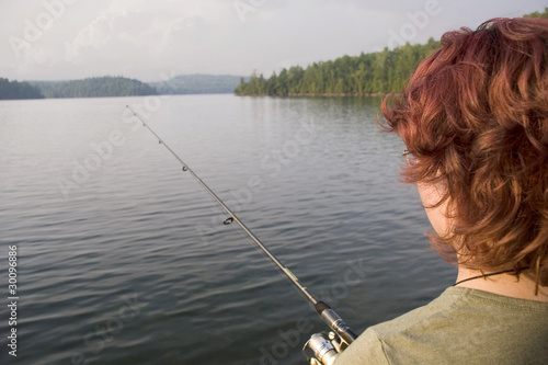 Teenager gone fishing