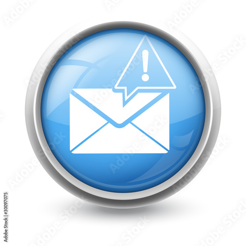 Symbole glossy vectoriel mail 11